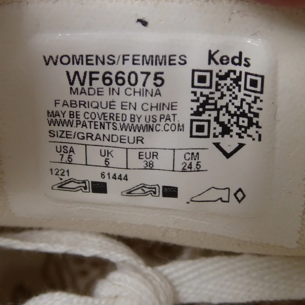 Keds x Rifle Paper Co Marguerite Floral Canvas Lace Up Sneakers